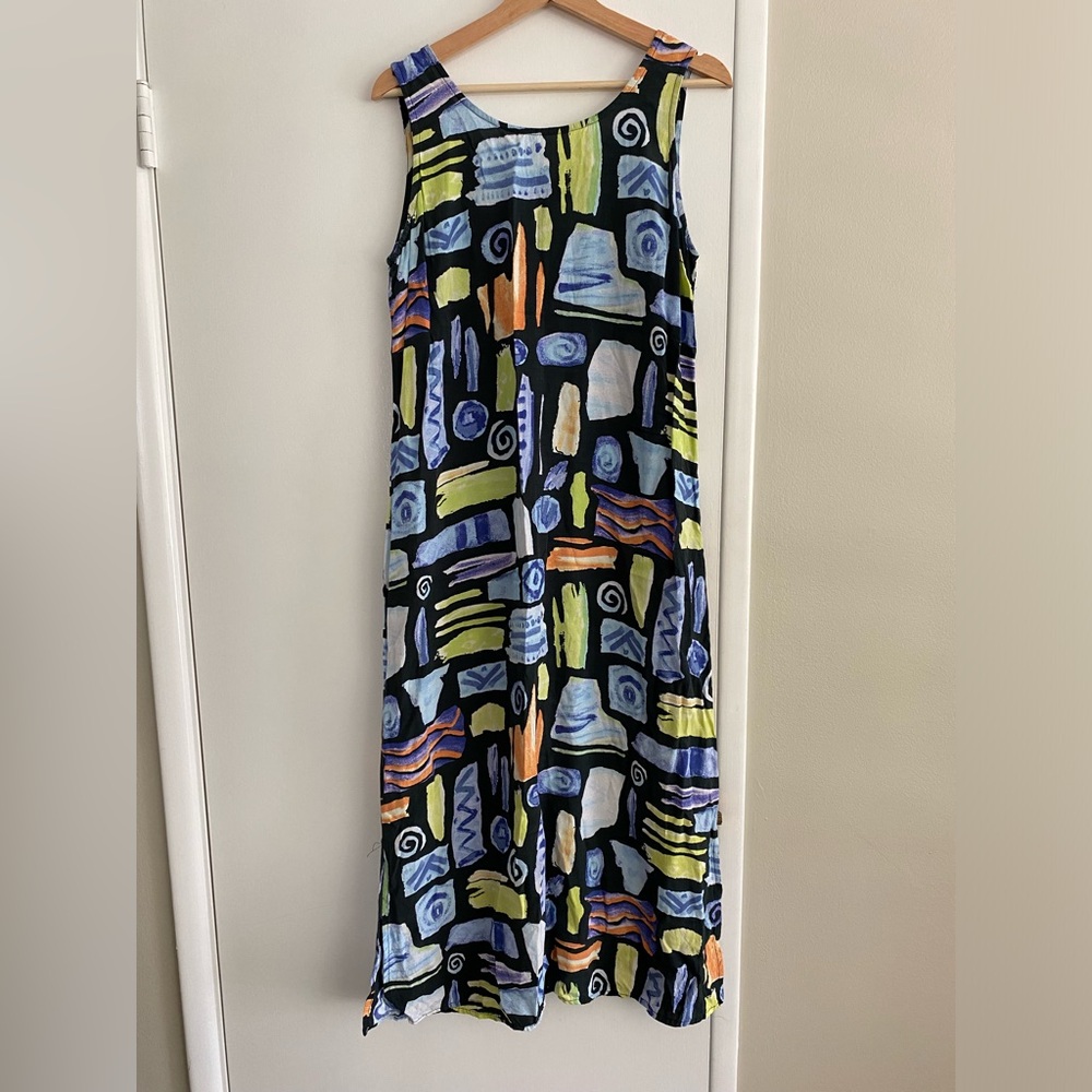 Vintage print dress